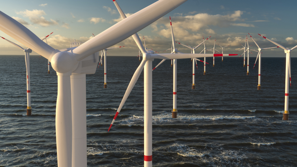 éoliennes flottantes à Marseille