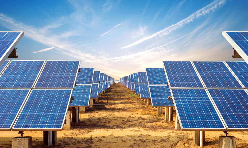 La Chine recouvre le désert de panneaux solaires un changement d'écosystème qui pourrait durer
