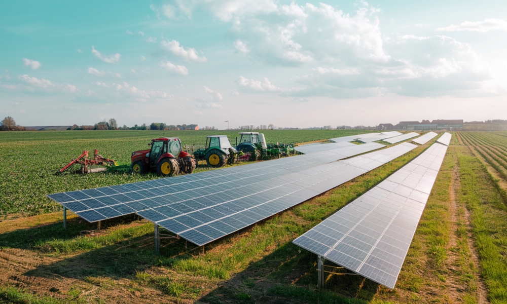 Agriculture et énergie solaire une alliance bénéfique pour l’environnement et la rentabilité